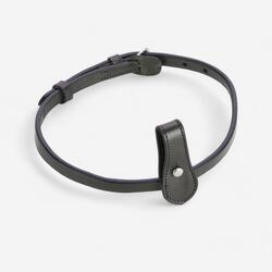 Nose band équitation 580 noir - taille cheval