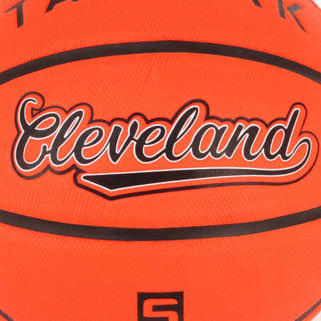 Wizzy Cleveland Kids' Size 5 Basketball - Orange. 