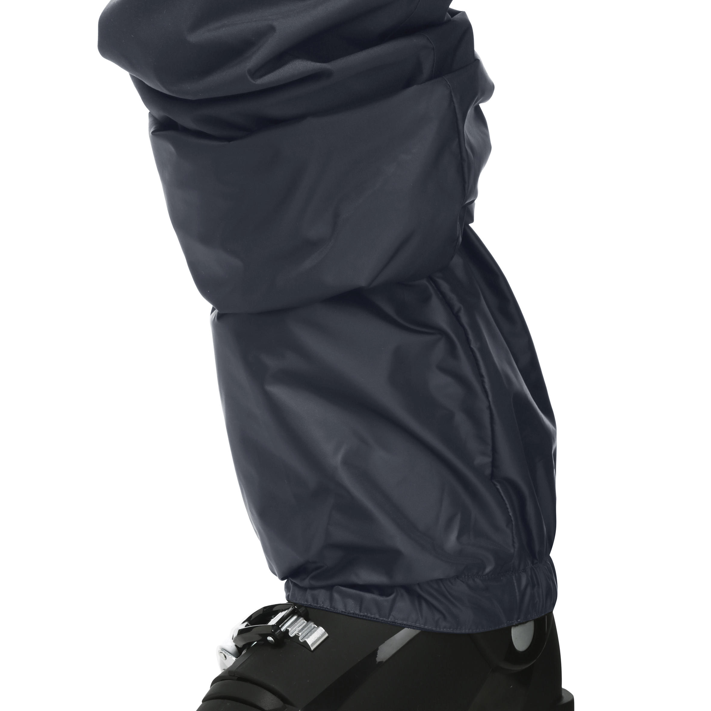 CHILDREN'S SKI TROUSERS SKI-P PA 100 DARK GREY 7/8