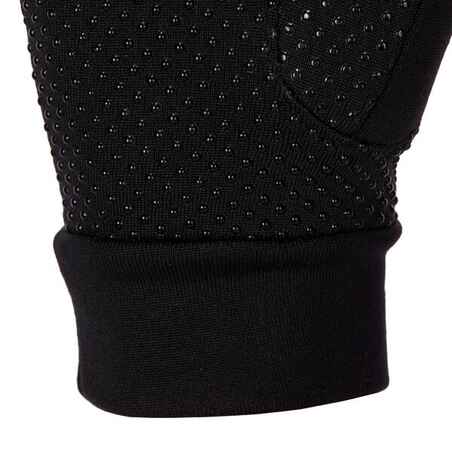 140 Women's Horse Riding Gloves - Black