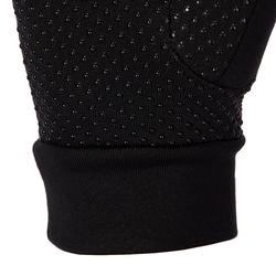 Gants équitation femme 140 noir