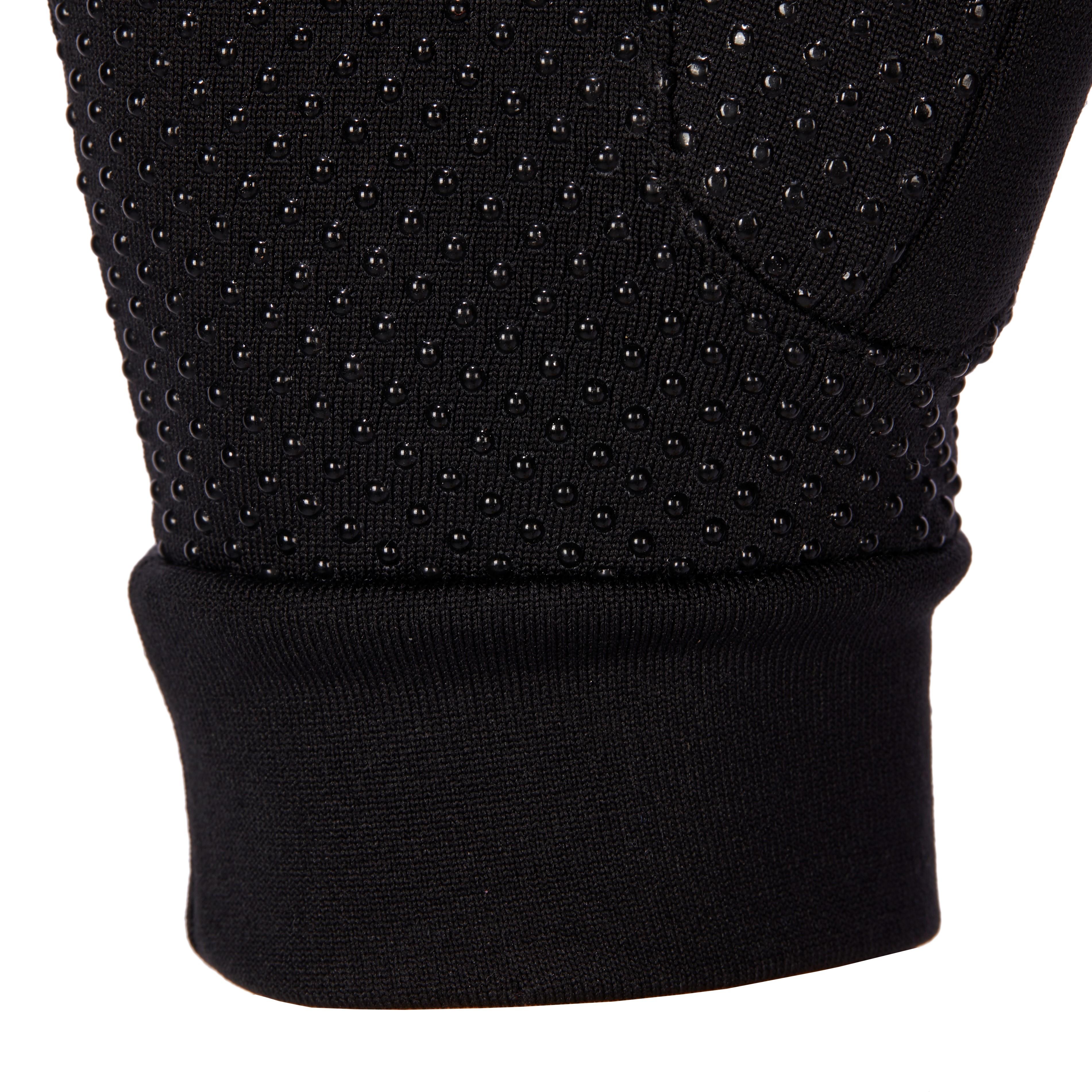 Women's Horse Riding Gloves - 140 Black - FOUGANZA