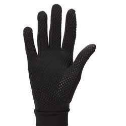 140 Women's Horse Riding Gloves - Black