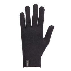 Gants équitation femme 100 noir