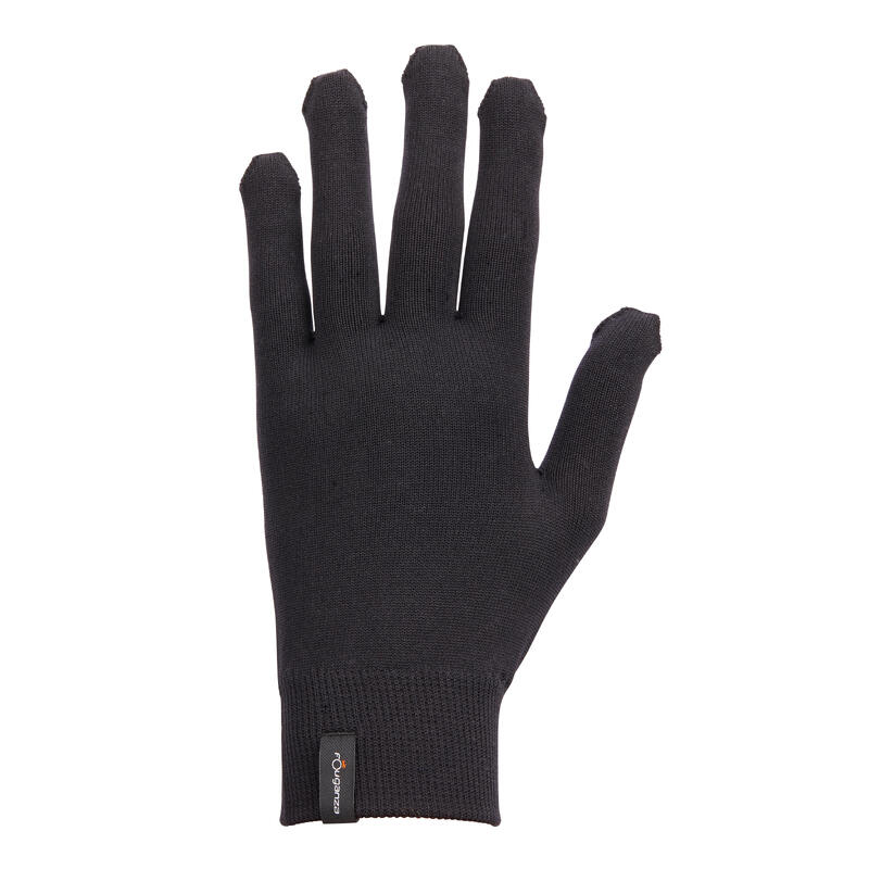 Gants d'équitation avec grip Femme - 100 noir