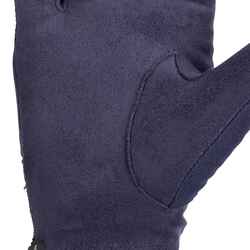 Basic Children's Horse Riding Gloves - Brown