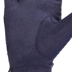 Gants équitation enfant BASIC marine