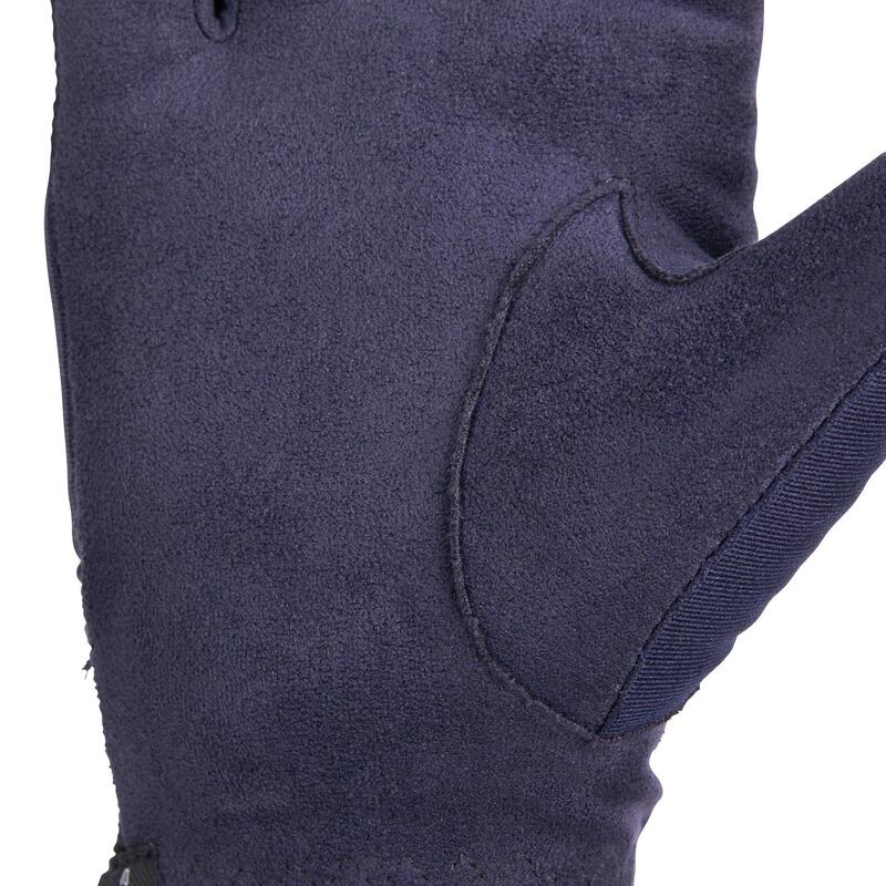 Gants équitation enfant BASIC bleu