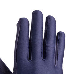 Gants équitation enfant BASIC marine