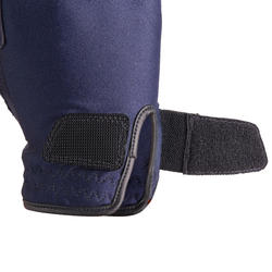 Gants équitation enfant BASIC marine