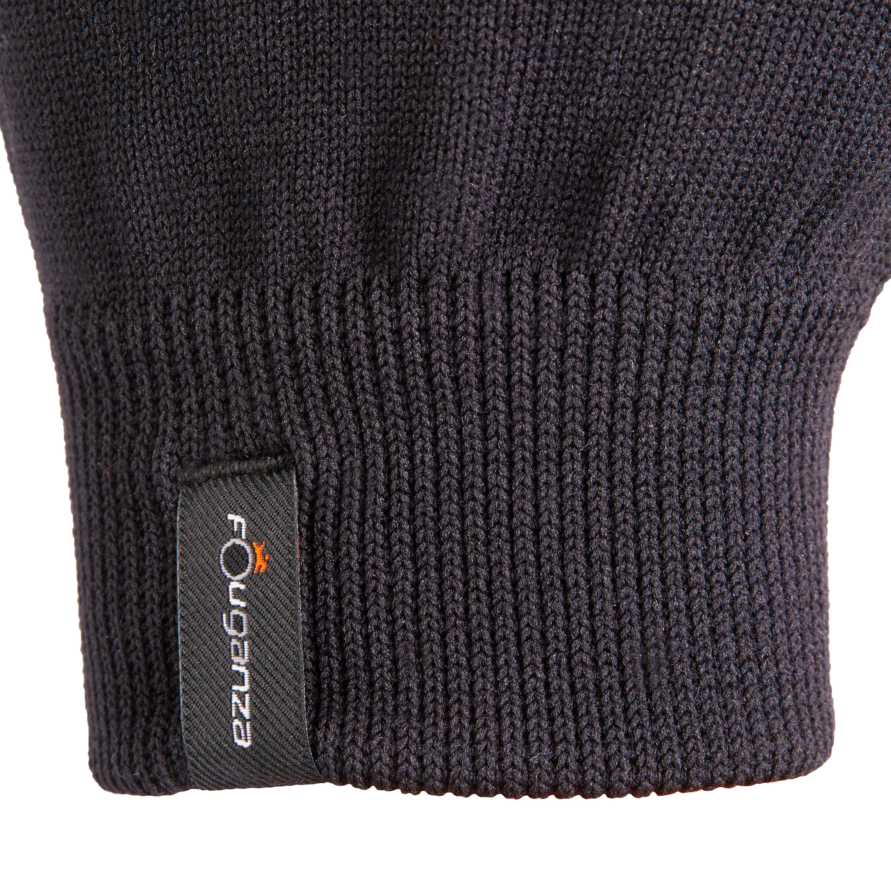 100 Children's Horse Riding Gloves - Black 9/10