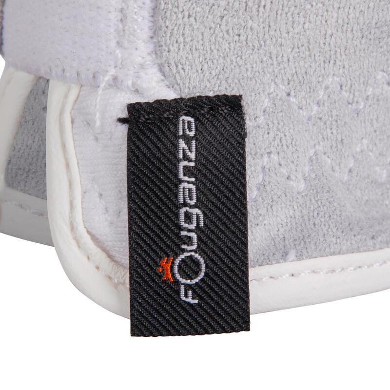 Basic Children's Horse Riding Gloves Black FOUGANZA Decathlon