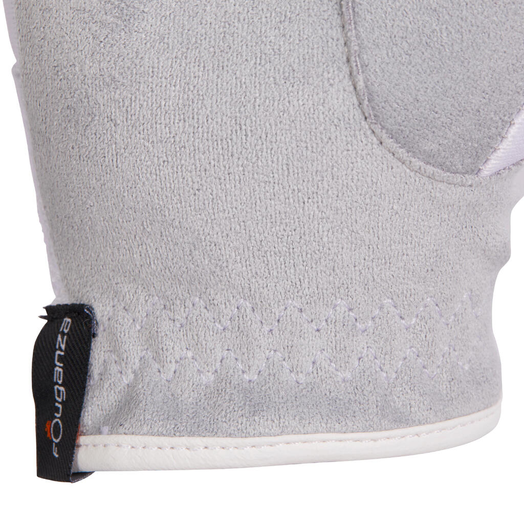 Kids' Horse Riding Gloves Basic - Blue
