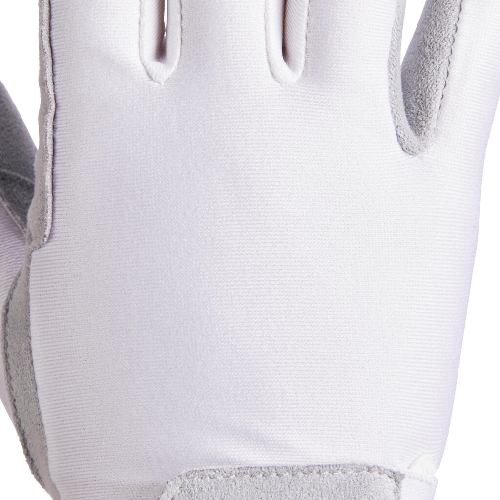 Gants équitation enfant BASIC bleu