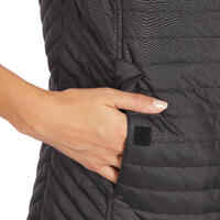 Women's Sleeveless Horse Riding Down Jacket 100 - Black