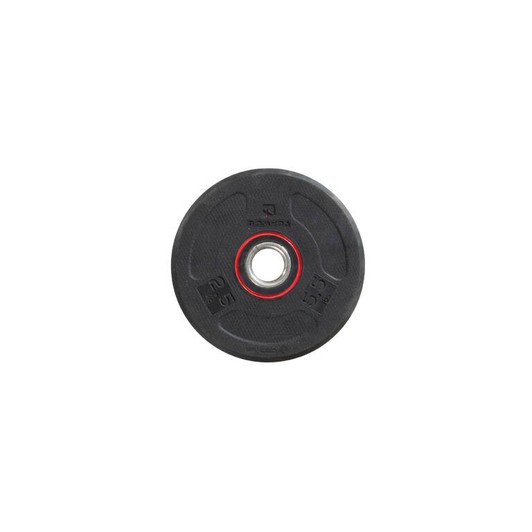 Rubber Weight Disc 28 mm - 2.5 kg