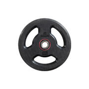 Rubber Weight Disc with Handles 28 mm - 10 kg