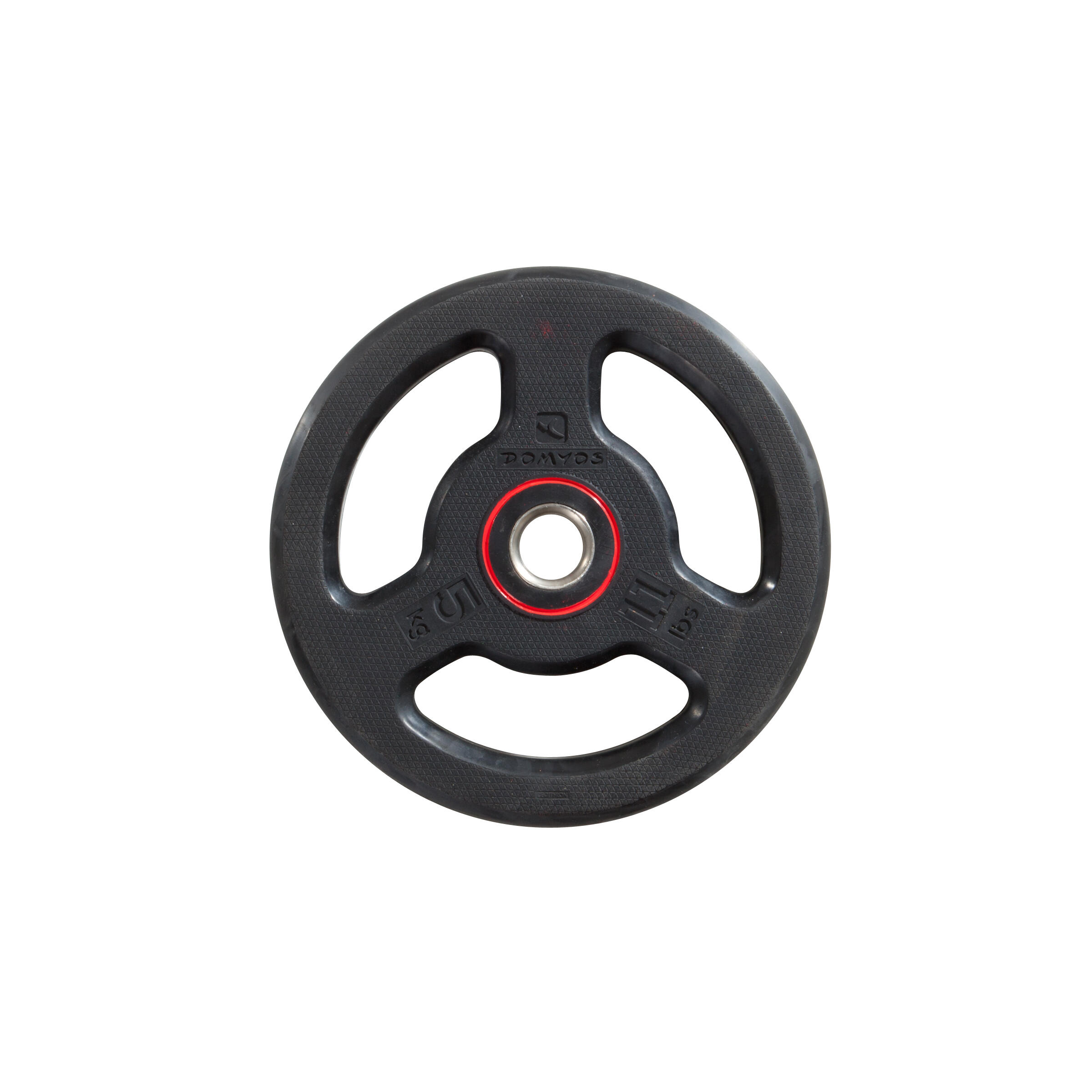Rubber Weight Disc with Handles 28 mm 
