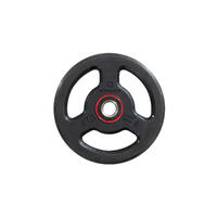Rubber Weight Disc with Handles 28mm - 5kg