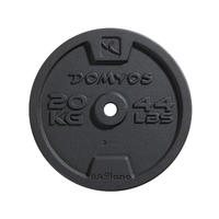 Disco de fundición 28 mm Musculación 0,5 kg. a 20 kg. Domyos Cross Fitness