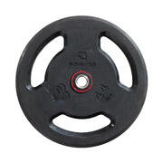 Rubber Weight Disc with Handles 28mm - 20kg