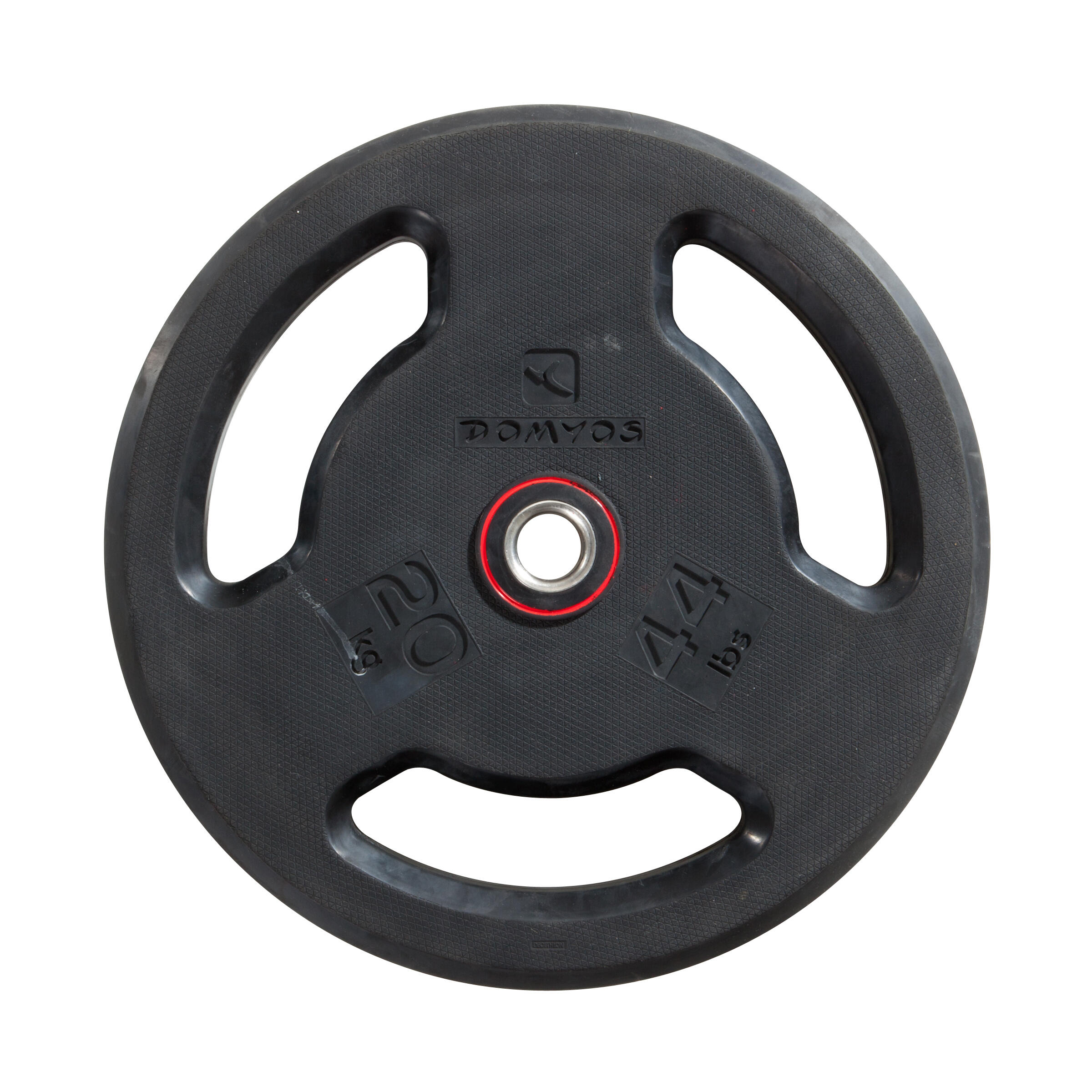 Rubber Weight Disc with Handles 28mm 