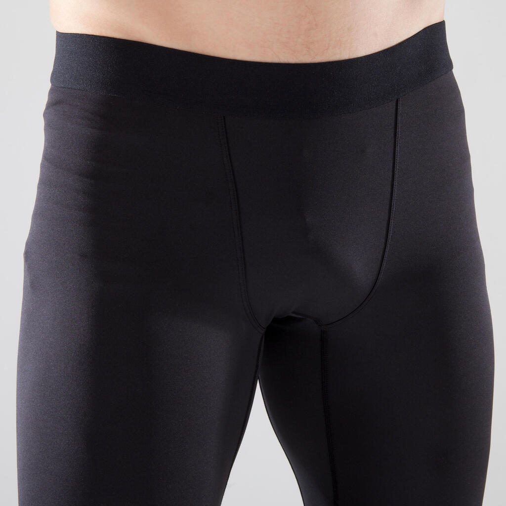 Tights 500 Crosstraining Herren schwarz