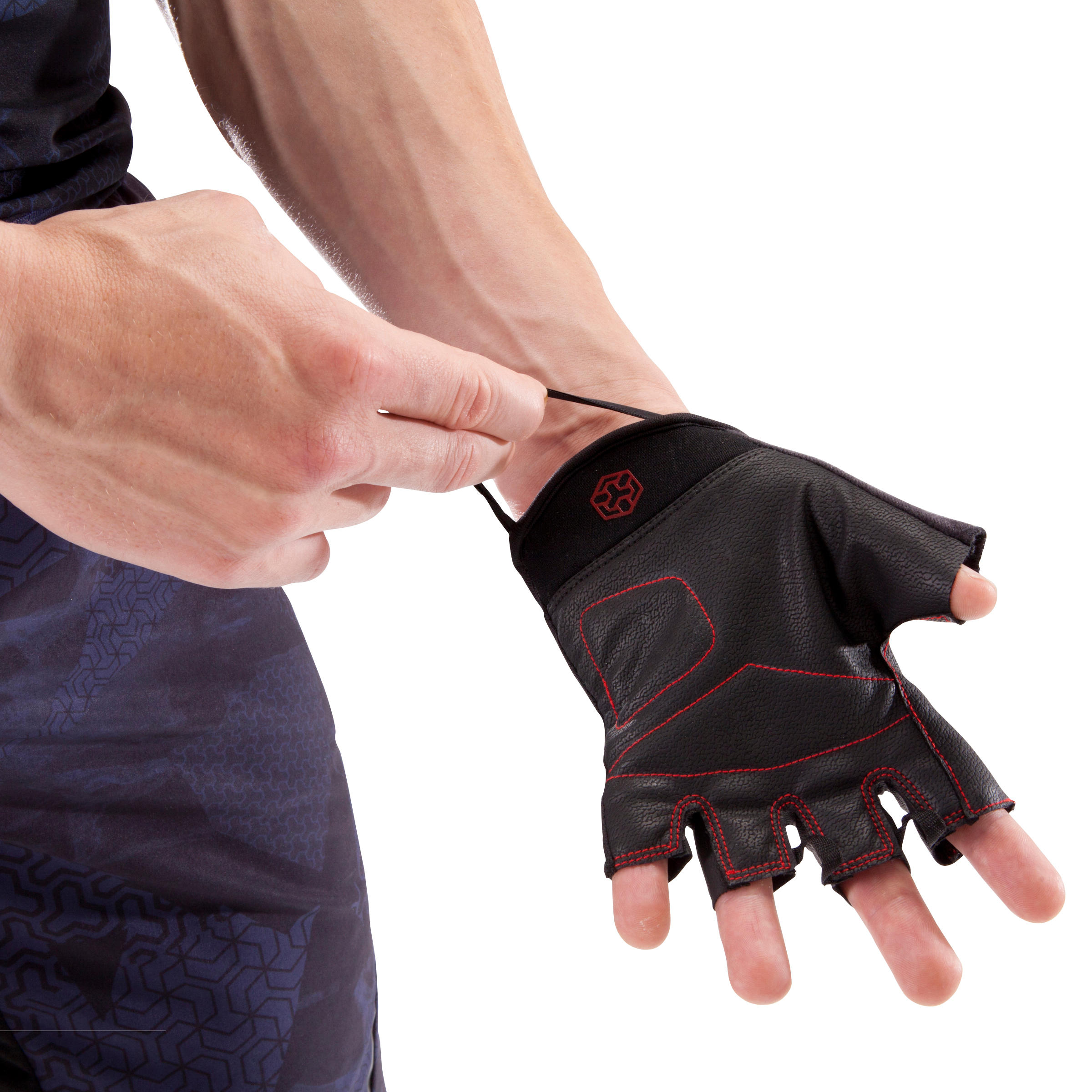 decathlon gym hand gloves