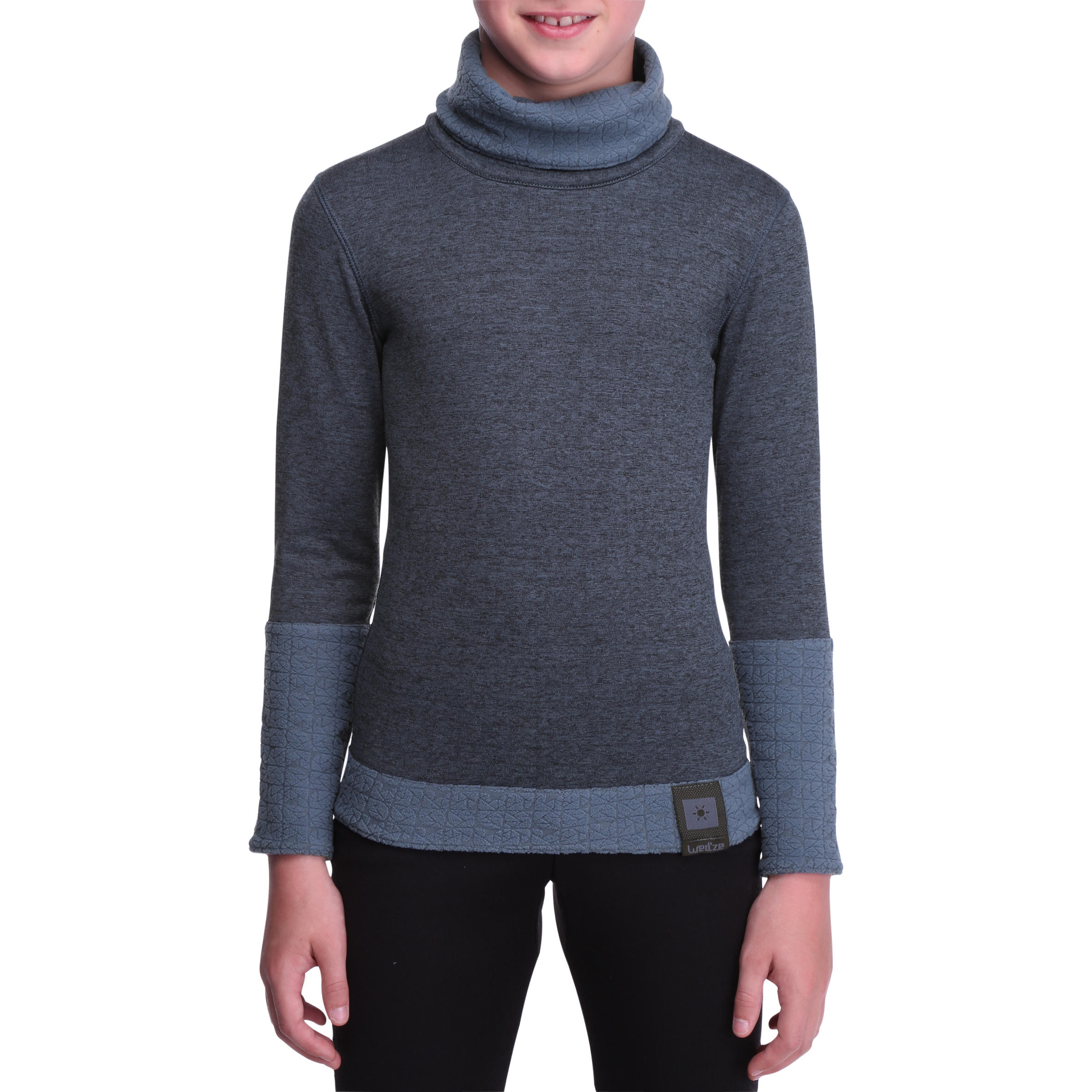 2Warm Children's Base Layer Top - Blue Insignia 4/13