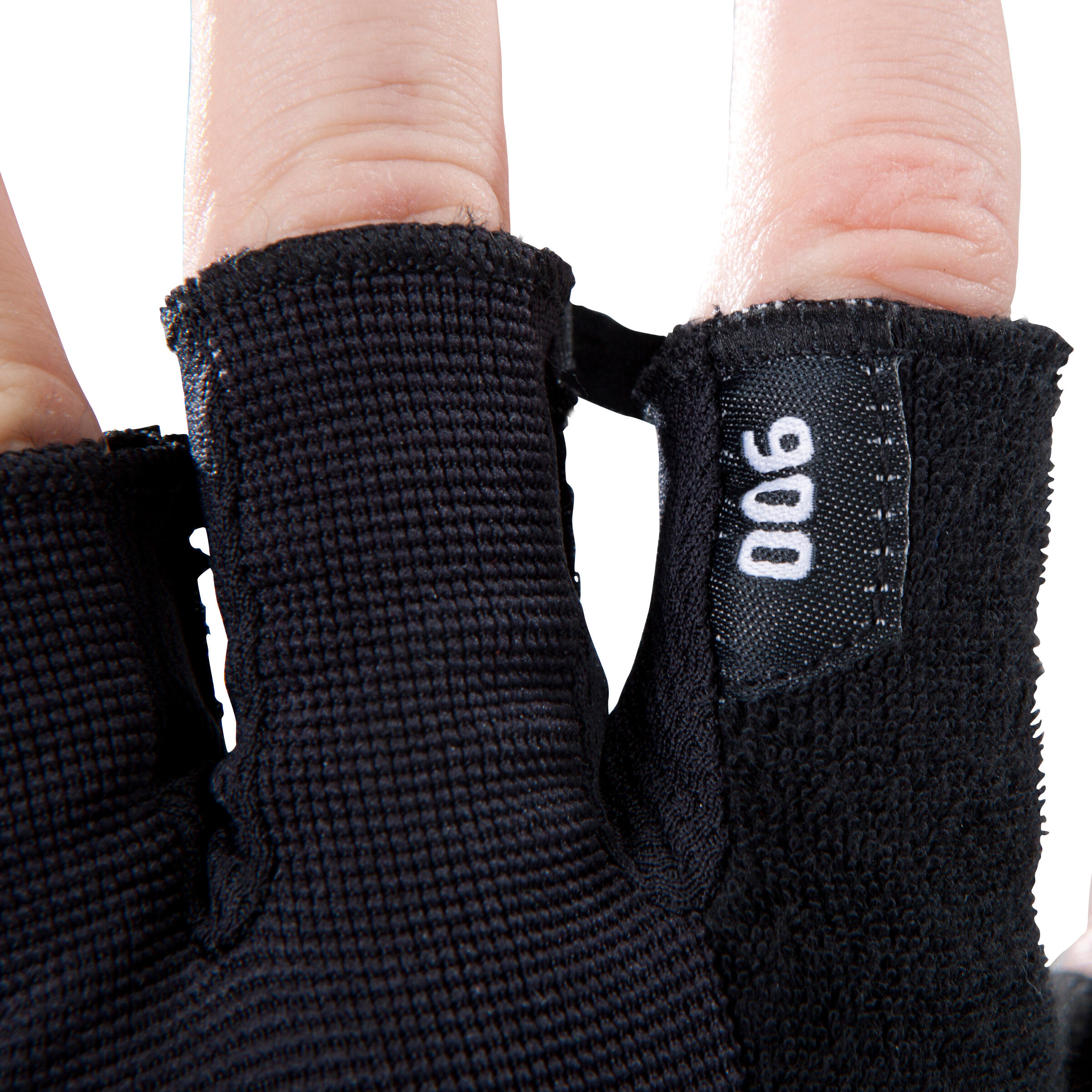 900 Weight Training Glove with Double Rip-Tab Cuff - Black/Grey 8/10