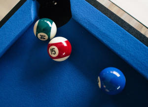 bille ou boule de billard