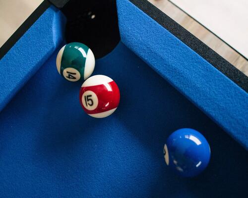 bille ou boule de billard