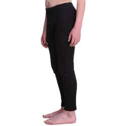 Kids’ thermal ski base layer trousers - BL100 - black