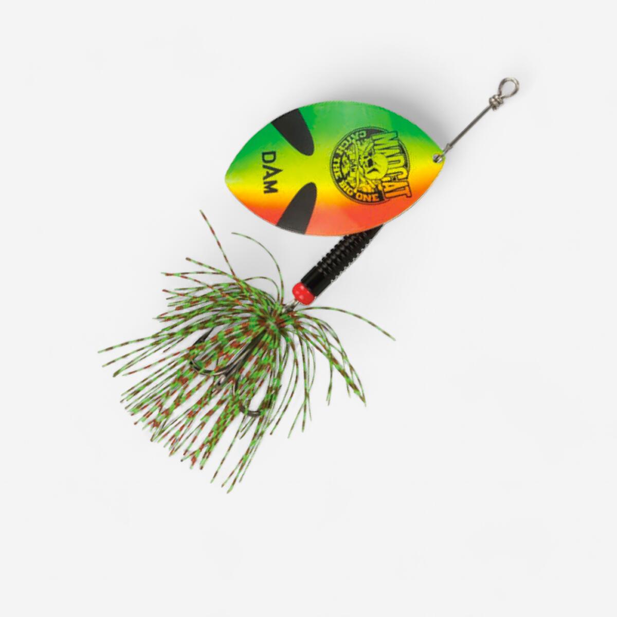 CUILLER TOURNANTE PÊCHE DU SILURE MADCAT BIG BLADE SPINNER 55 GR