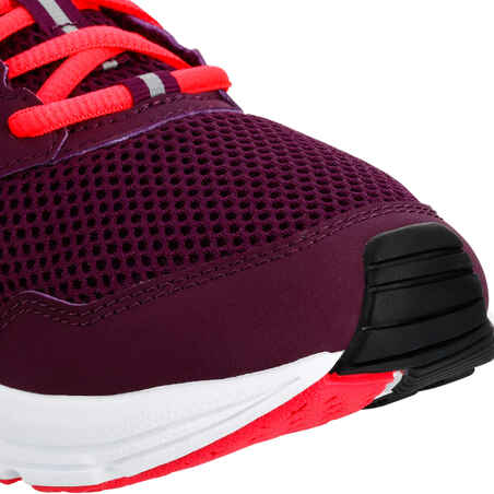 RUN ACTIVE WOMEN'S JOGGING SHOES BURGUNDY PINK