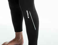 100 Men's Winter Road Bike Tights - Black