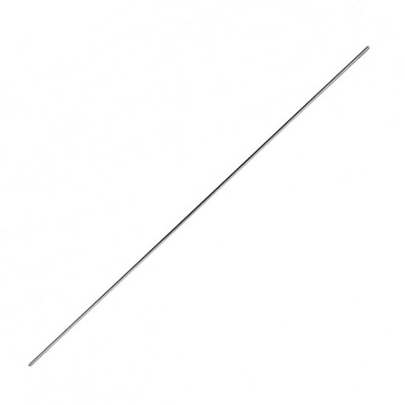 Jehla na červy na mořský rybolov nerezová dutá 20 cm 2 ks