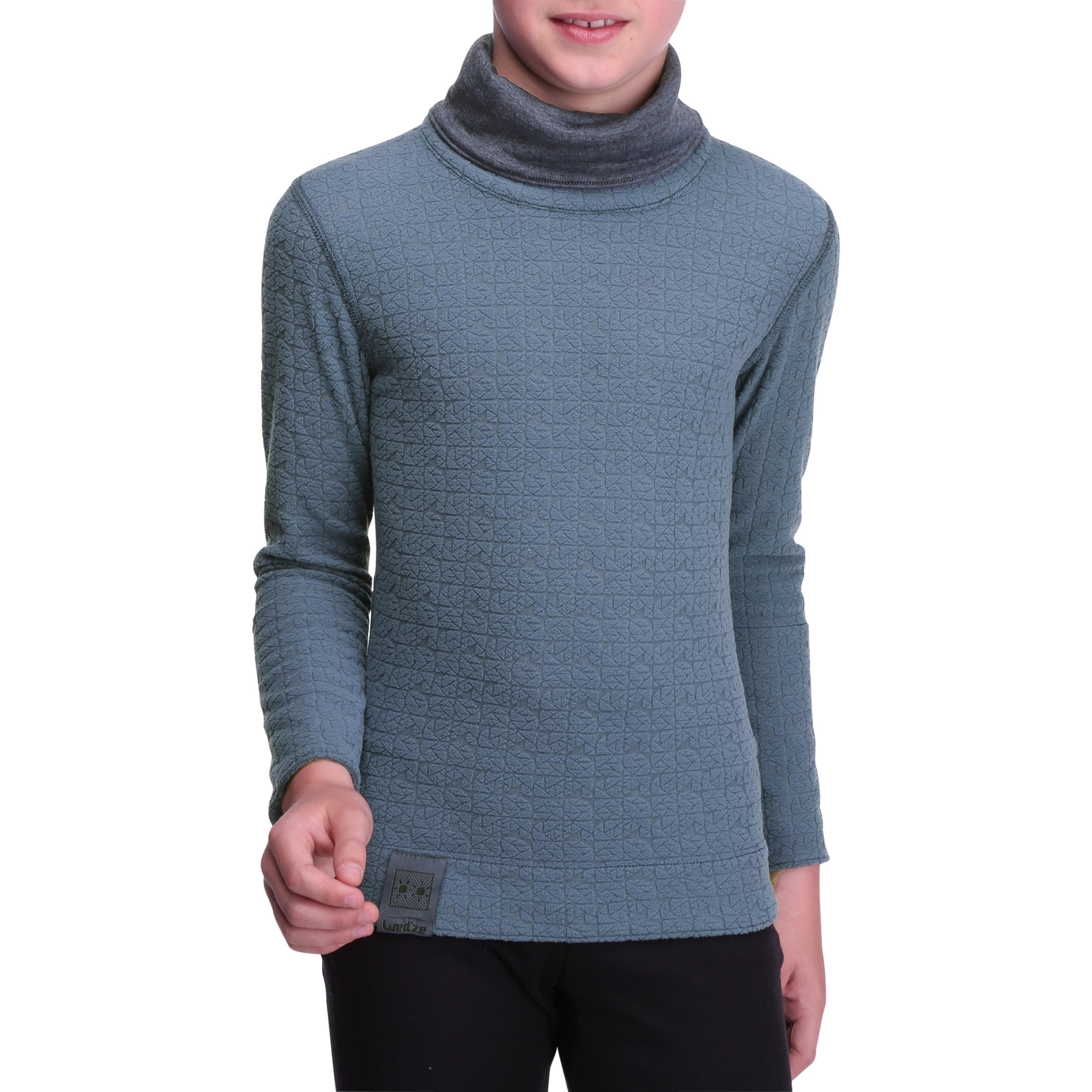 2Warm Children's Base Layer Top - Blue Insignia 3/13