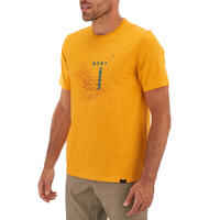 NH500 Men's Country Walking T-shirt - Yellow