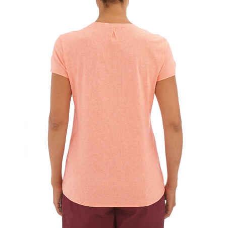 NH500 Women’s Country Walking T-shirt - Coral