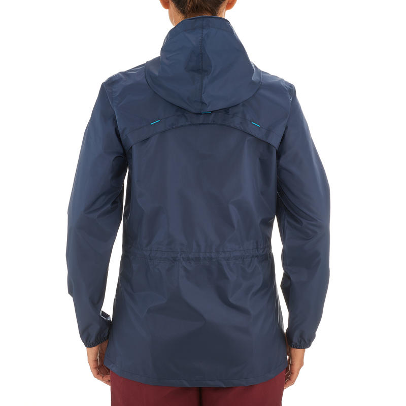 Raincoat for WomenWomen Hiking Full Zip Raincut JacketDecathlon.in