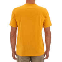 NH500 Men's Country Walking T-shirt - Yellow