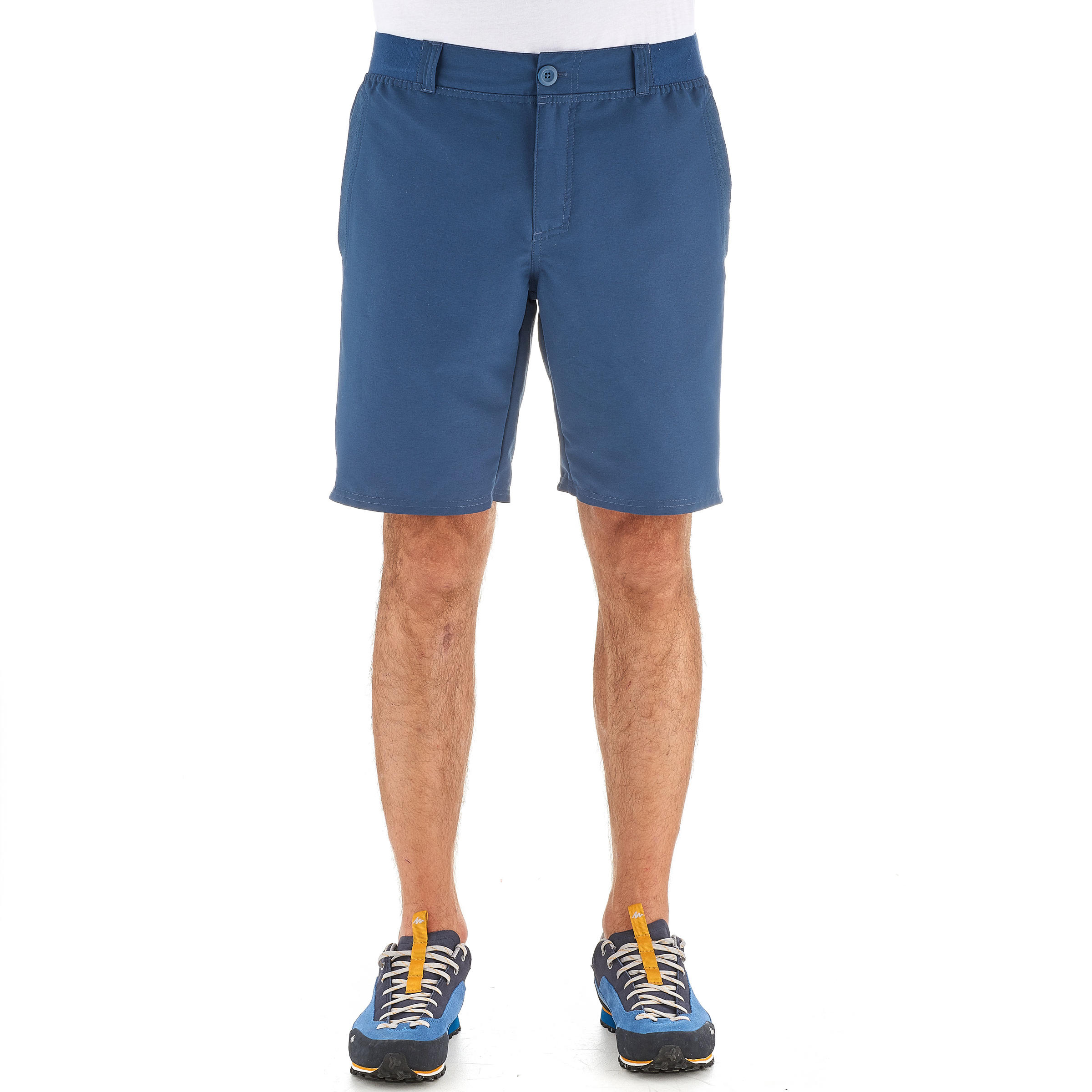 

Men's Hiking Shorts NH100 - Navy -  By QUECHUA | Decathlon, Blue