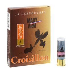 Cartouche croisillon 30g calibre 16/67 plomb n°8