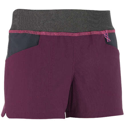 Short de randonnée enfant Hike 500 prune