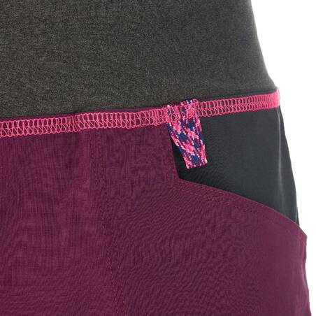 MH500 Child's Hiking Shorts - Prune