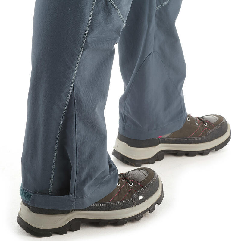 Pantalon de randonnée modulable enfant MH550 gris fonce