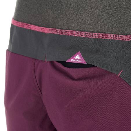 MH500 Child's Hiking Shorts - Prune