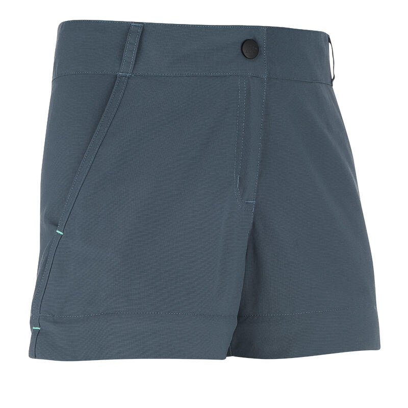 Pantalon de randonnée modulable enfant MH550 gris fonce