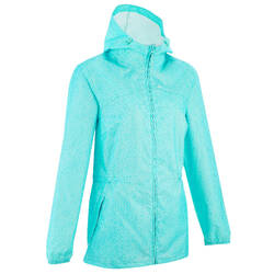 Raincut Zip Women's Waterproof Nature Hiking Rain Jacket - Blue